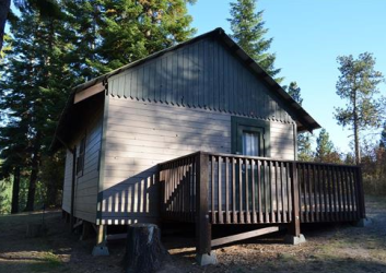 Fields Spring Tamarack Cabin Exterior